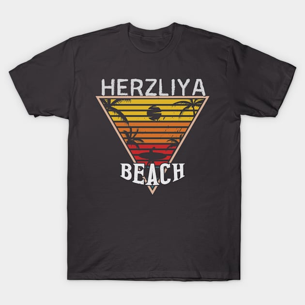 Beach happiness in Herzliya T-Shirt by ArtMomentum